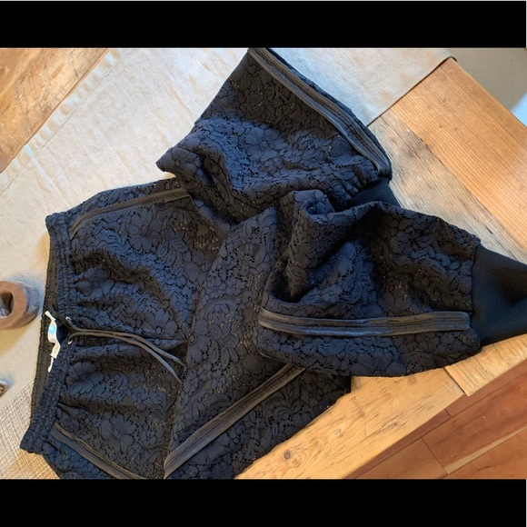 ****SOLD****In Wear black lace joggers - Picture 2 of 7